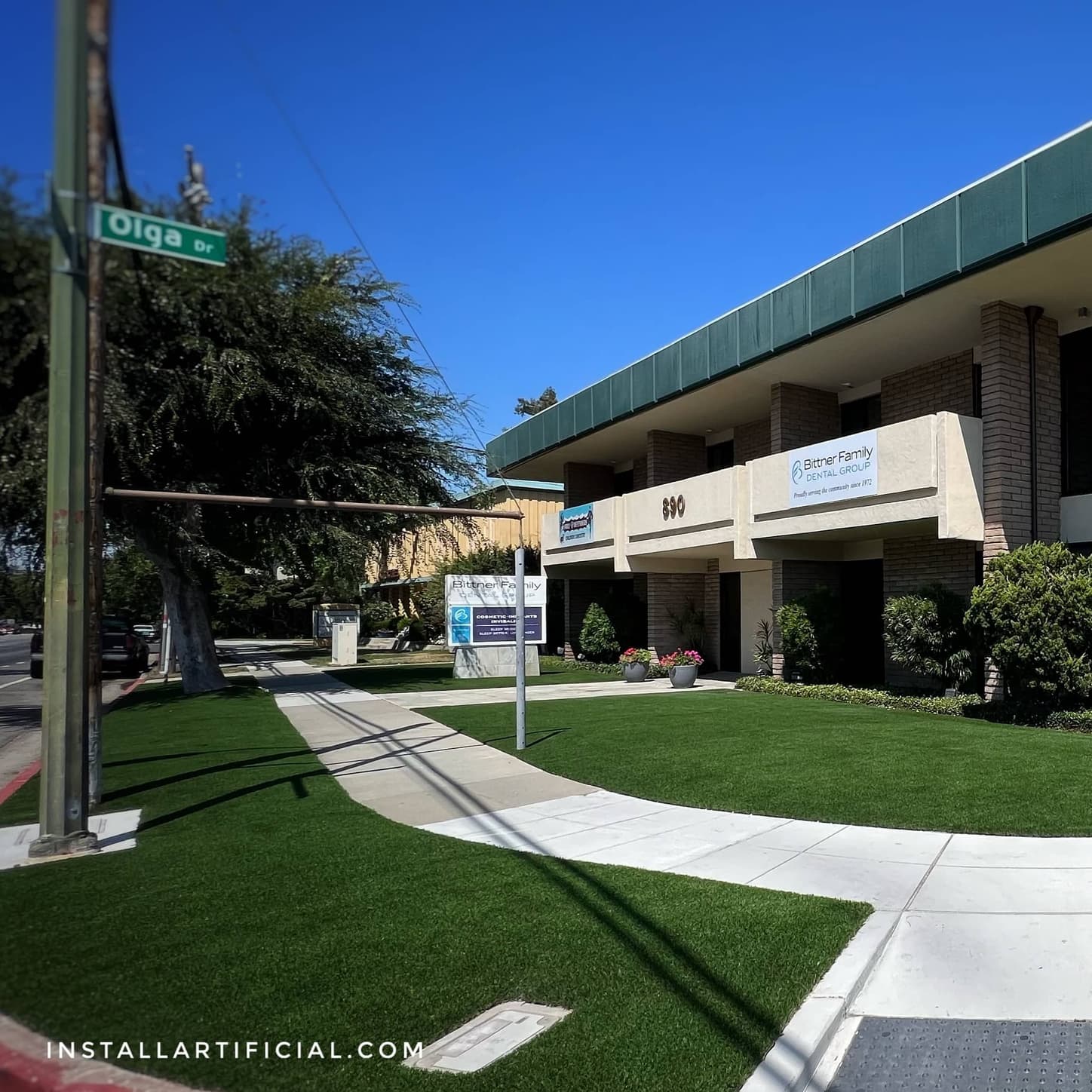 pet turf public area